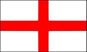 England (Sct. George) - Nationalflag 160 g. polyester.
