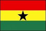 Ghana - Nationalflag 160 g. polyester.
