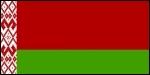Hviderusland - Nationalflag 160 g. polyester.
