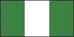 Nigeria - Nationalflag 160 g. polyester.
