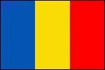 Rumænien - Nationalflag 160 g. polyester.
