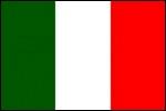 Italien - Nationalflag 160 g. polyester.
