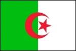 Algeriet - Nationalflag 160 g. polyester.
