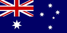 Australien - Nationalflag 160 g. polyester.
