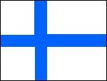 Finland - Nationalflag 160 g. polyester.
