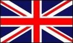 Storbritannien - Nationalflag 160 g. polyester.
