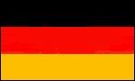 Tyskland - Nationalflag 160 g. polyester.
