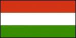 Ungarn - Nationalflag 160 g. polyester.
