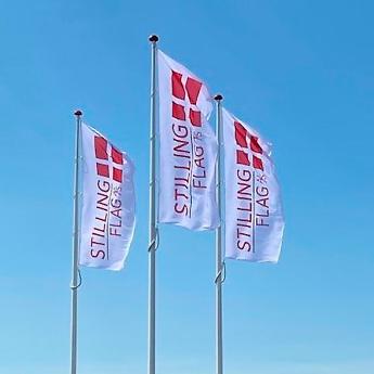 Reklameflag Højkantsflag